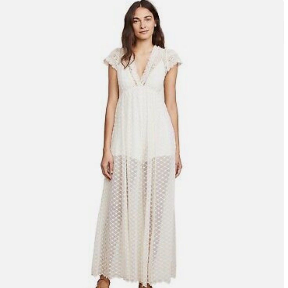 Free People Chloe Embellished Maxi Jumpsuit